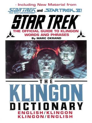 cover image of St Klingon Dictionary